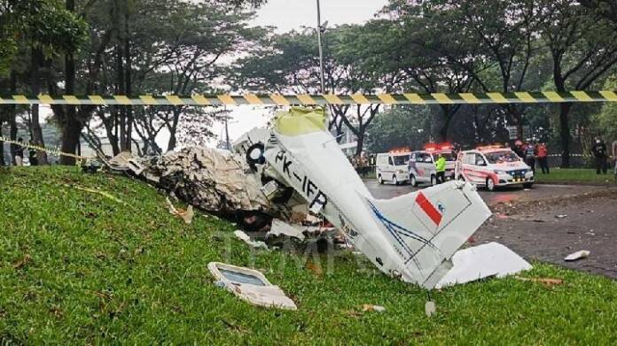 Korban Kecelakaan Pesawat di Serpong
